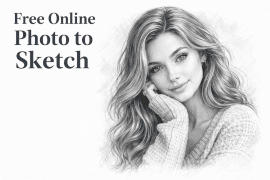 free online photo to sketch.