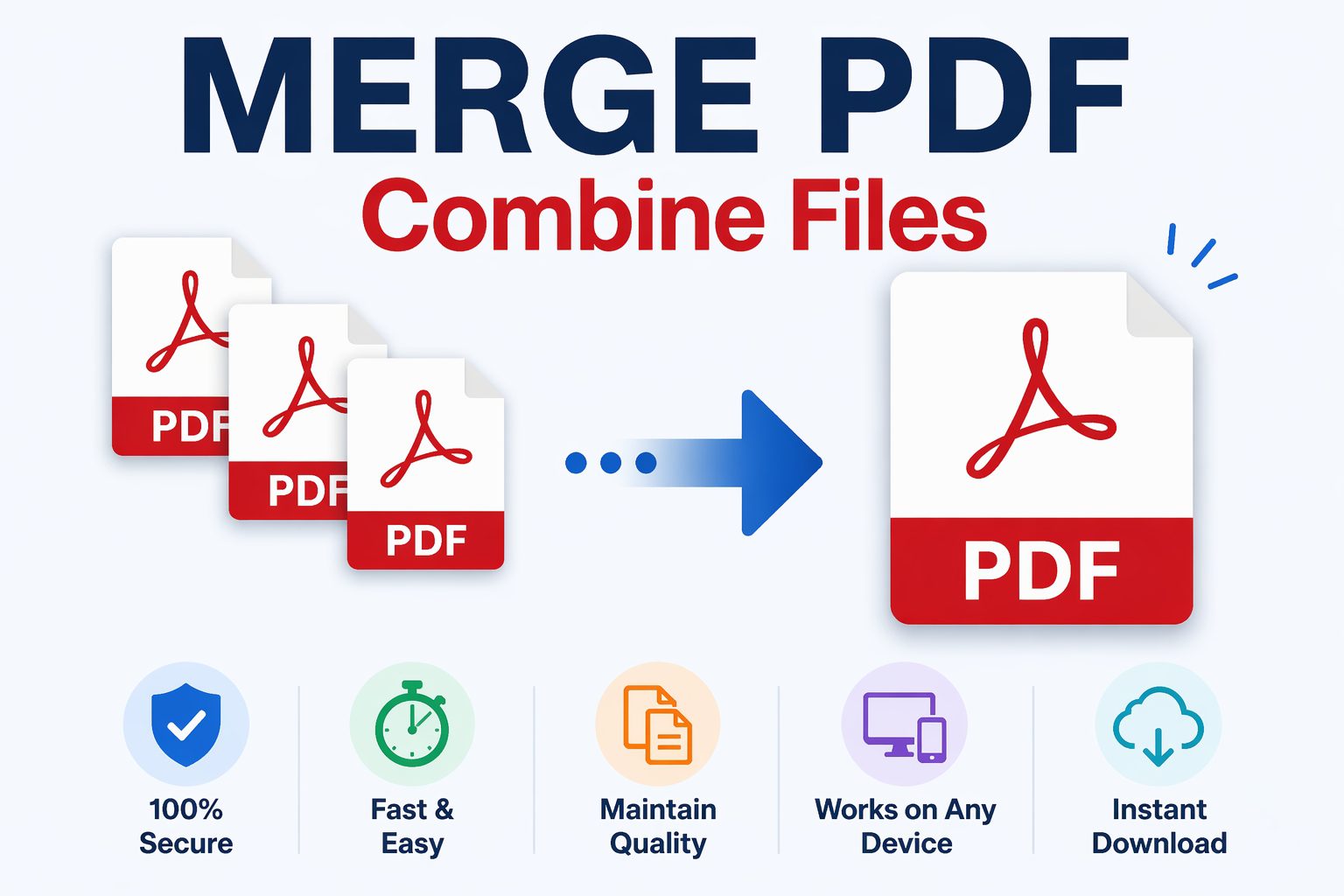 MERGE PDF combine files online free tool for merging multiple PDF